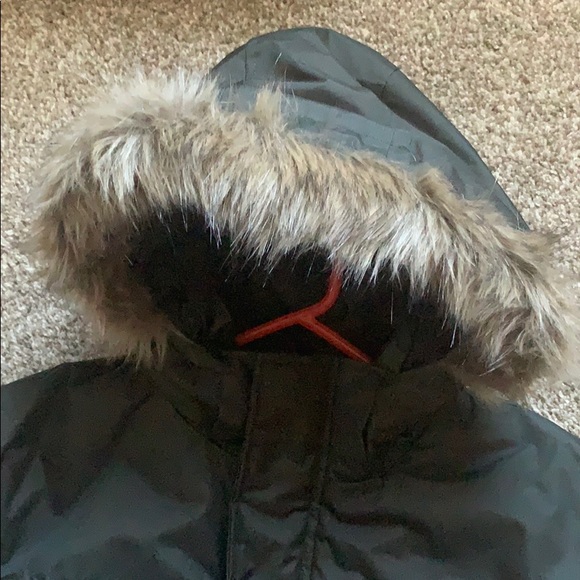 Men’s winter coat dark green - Picture 4 of 7